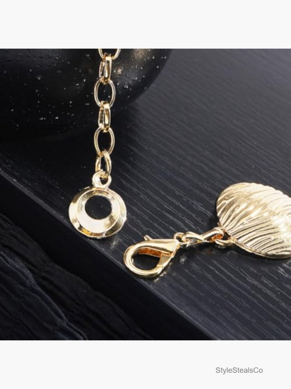 Adjustable Boho Metal Waist Chain Belt for Dresses - Picture 3 of 7